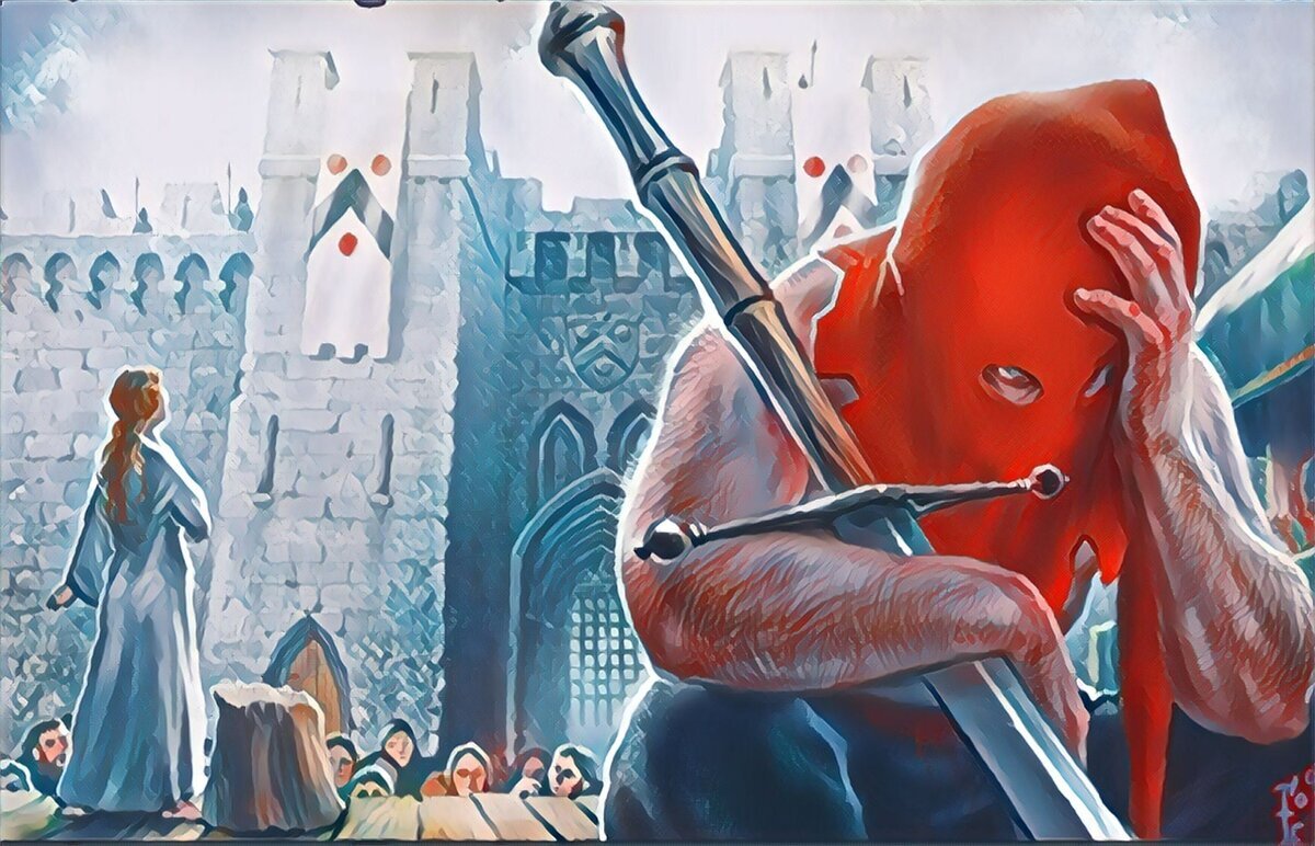Картинка палача с топором