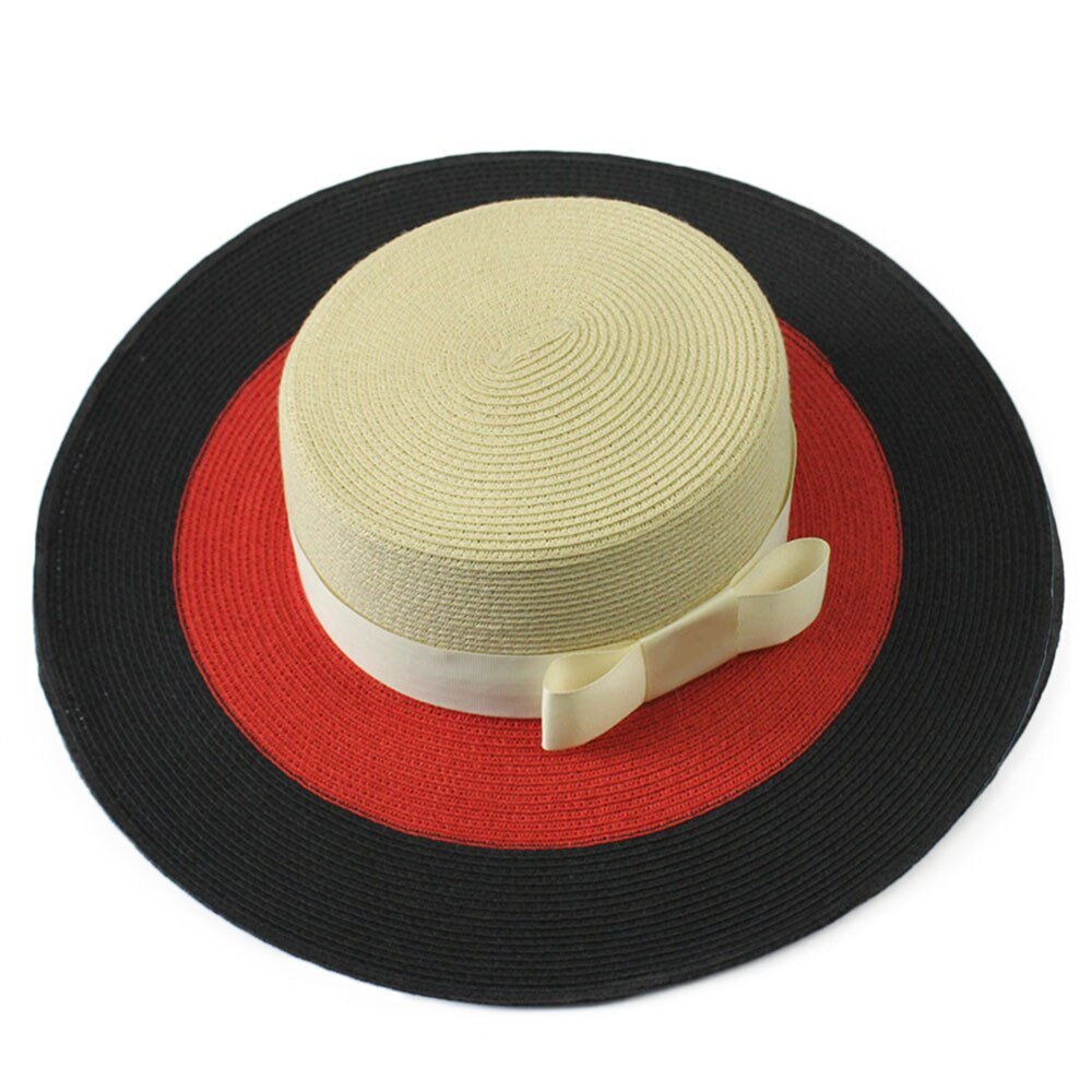 Шляпка канотье