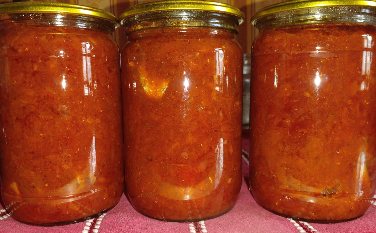 Салат с килькой на зиму