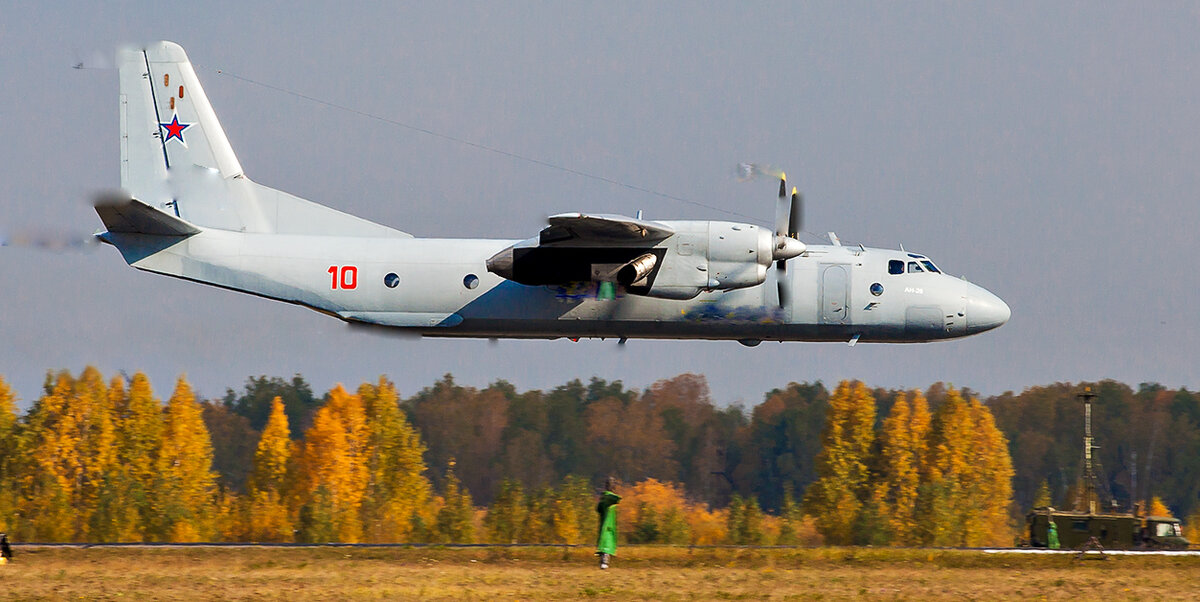 Ан-26. Фото из свободных источников.