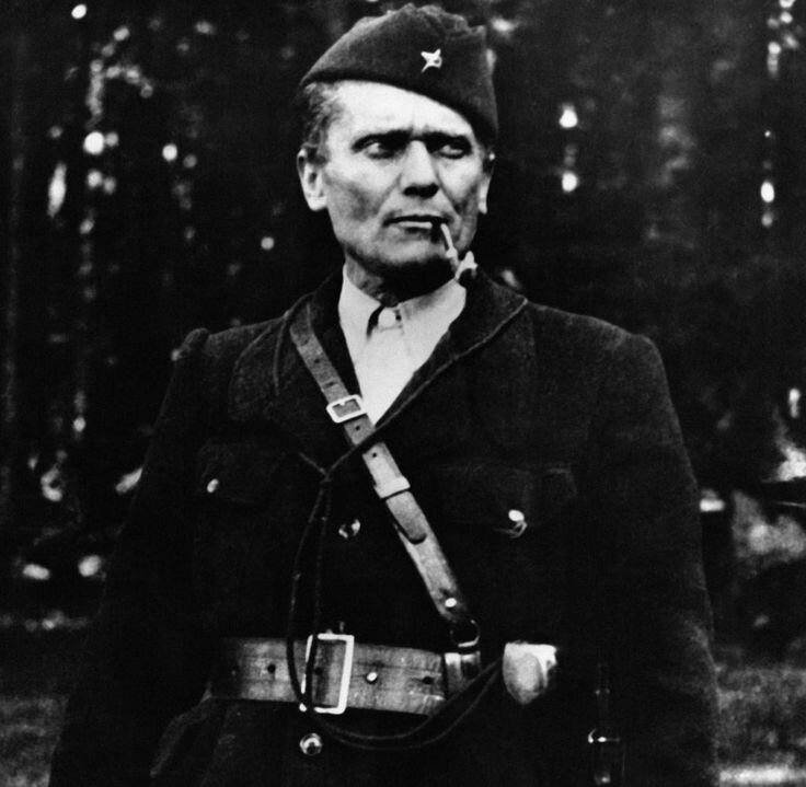 "Главный югославский партизан" - Иосип Броз Тито в годы Второй мировой войны.