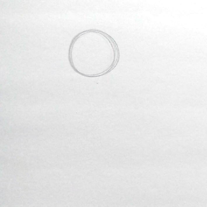 Посмотрите: у меня тоже круг не сильно ровный. Но это и прекрасно