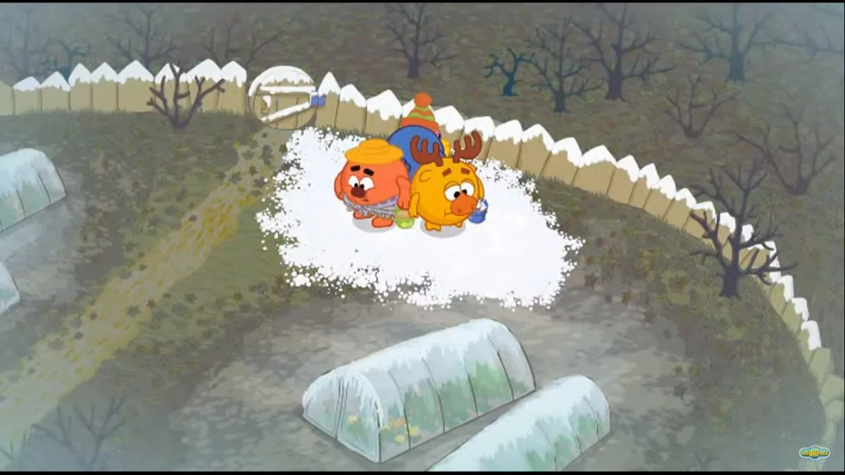 смешарики горы. смешарики снег. смешарики плюс снег минус ёлка мультколлекция. смешарики зимние. смешарики зима.