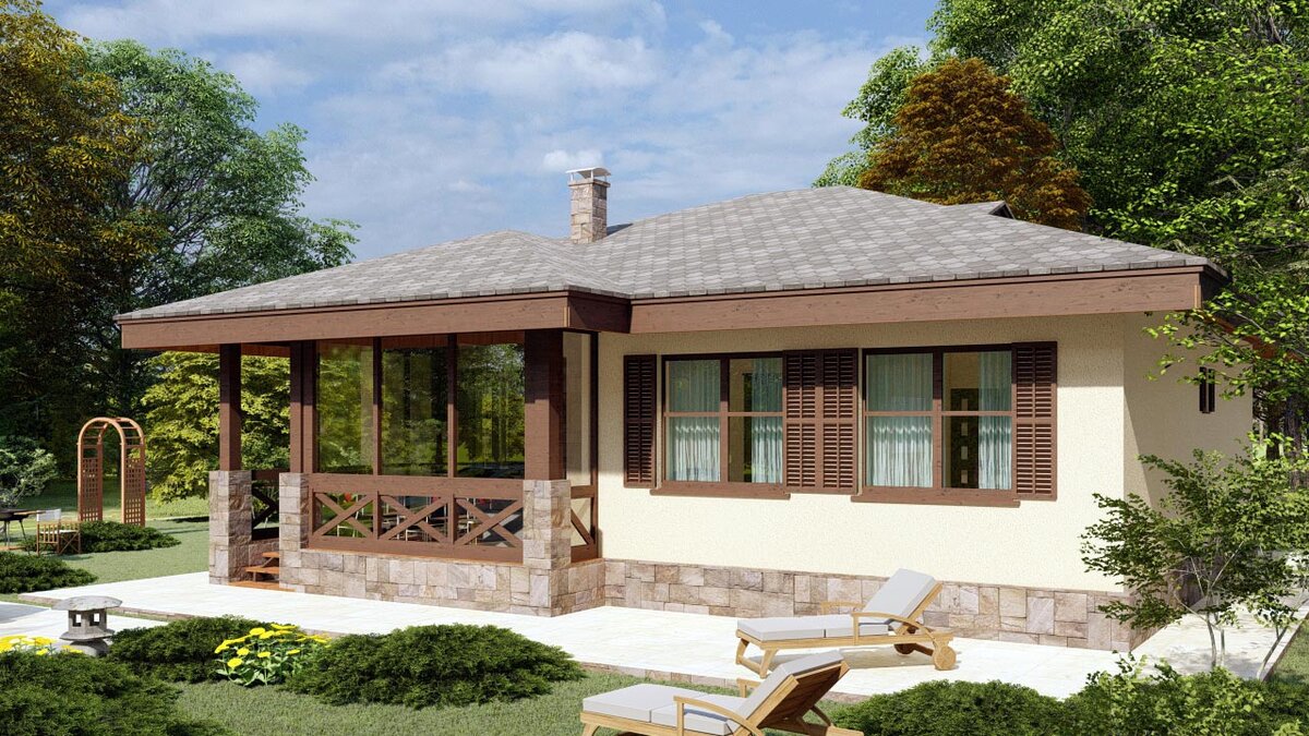 вариант цветового решения