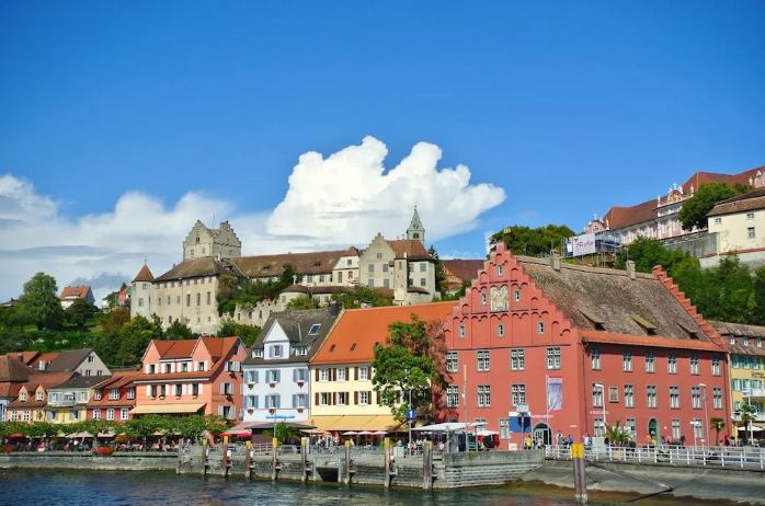 Набережная города Меерсбург