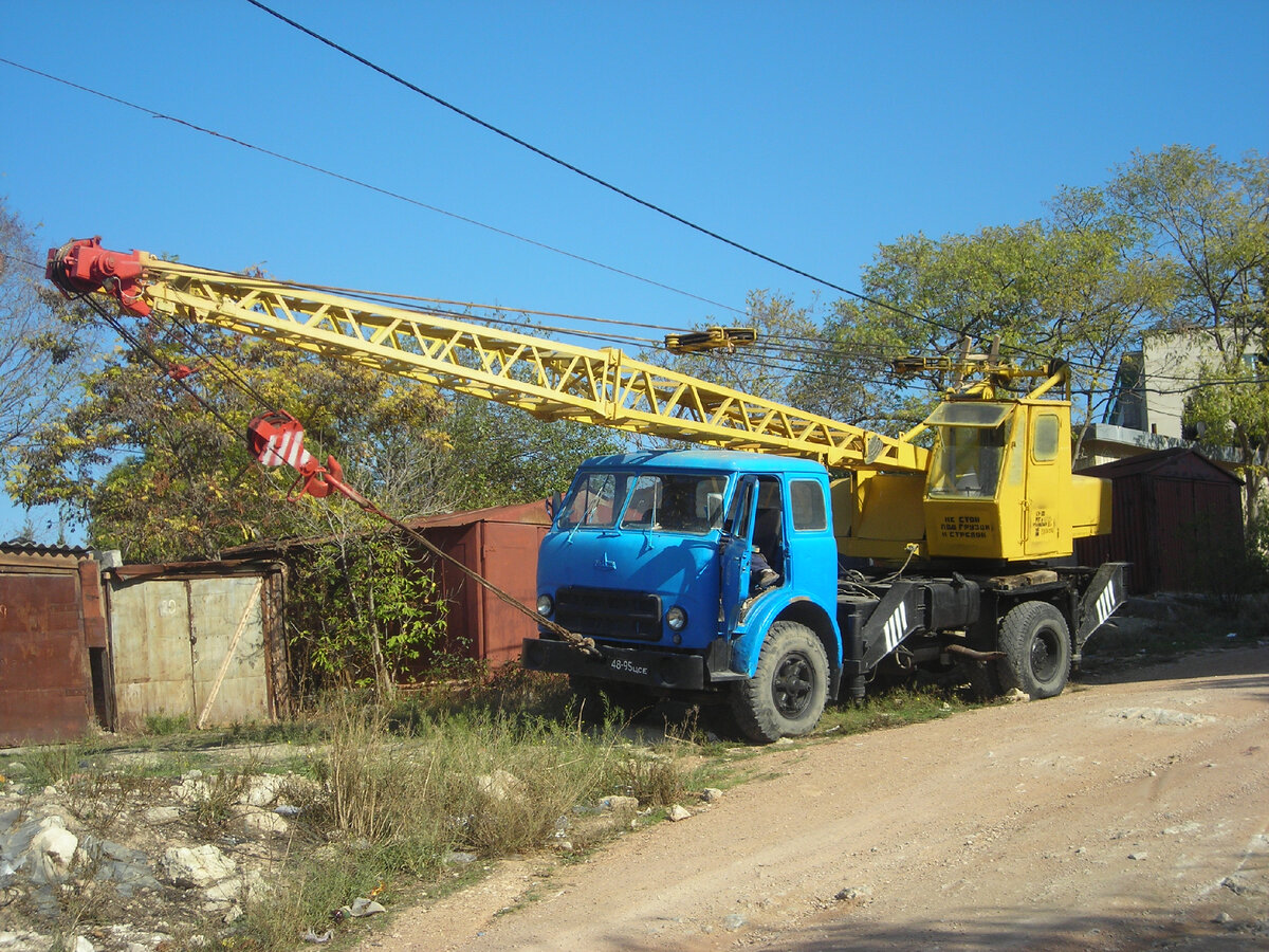 Автокран КС-3562Б, 2010 г., Севастополь.