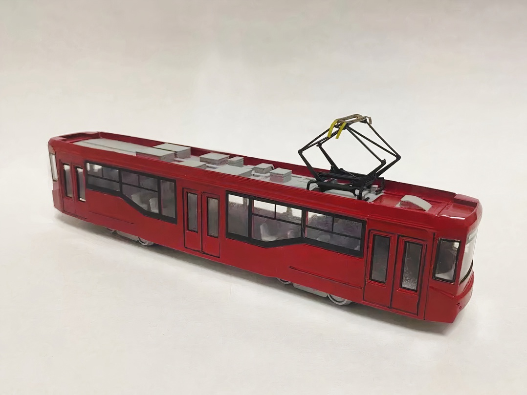 Модель трамвая 71-407-01