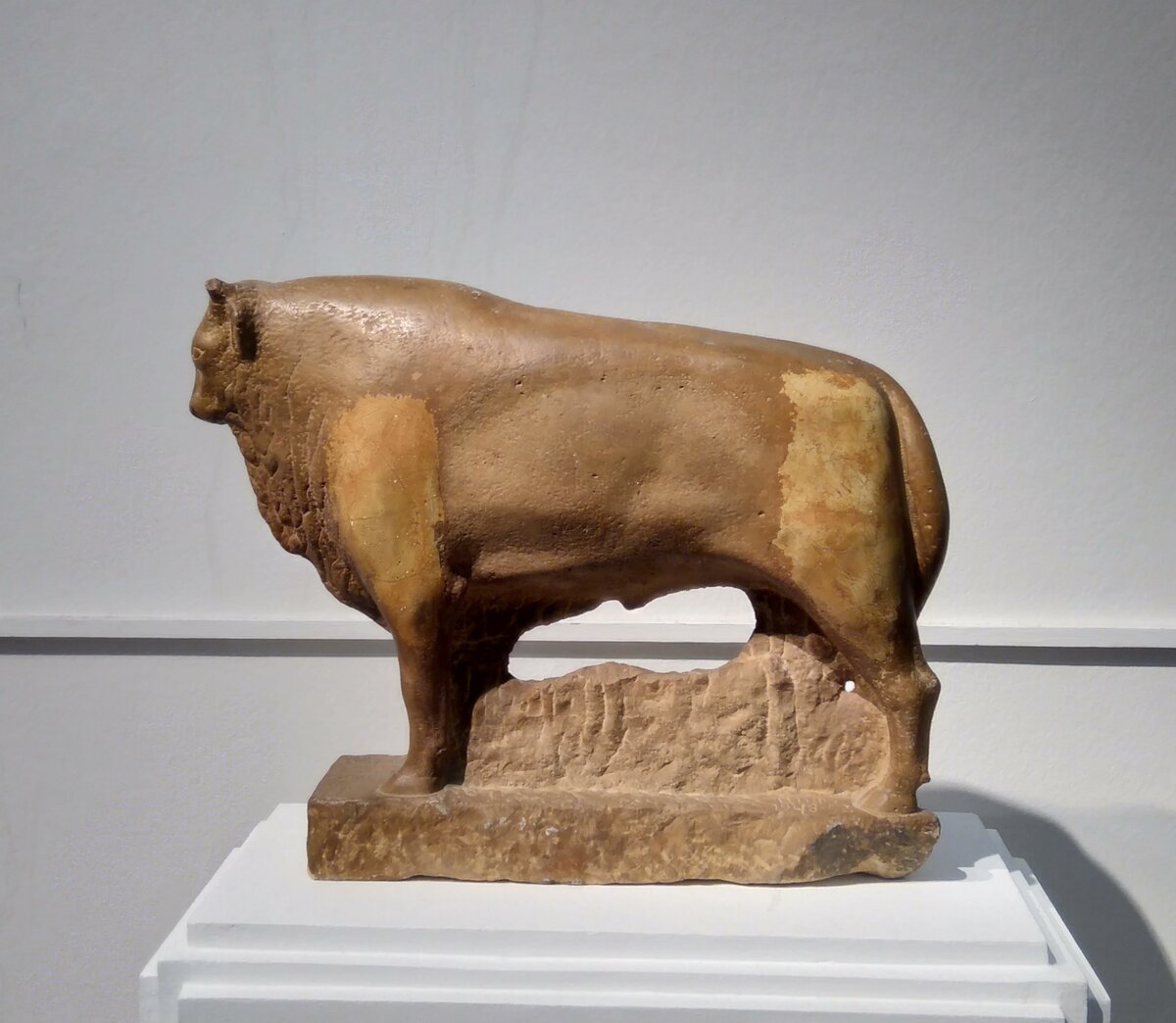 Дмитрий Цаплин — "Бык", известняк, 1952 год