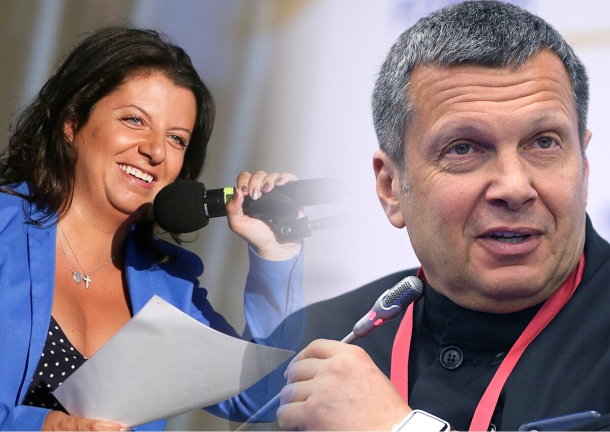 Маргарита Симоньян и Владимир Соловьев