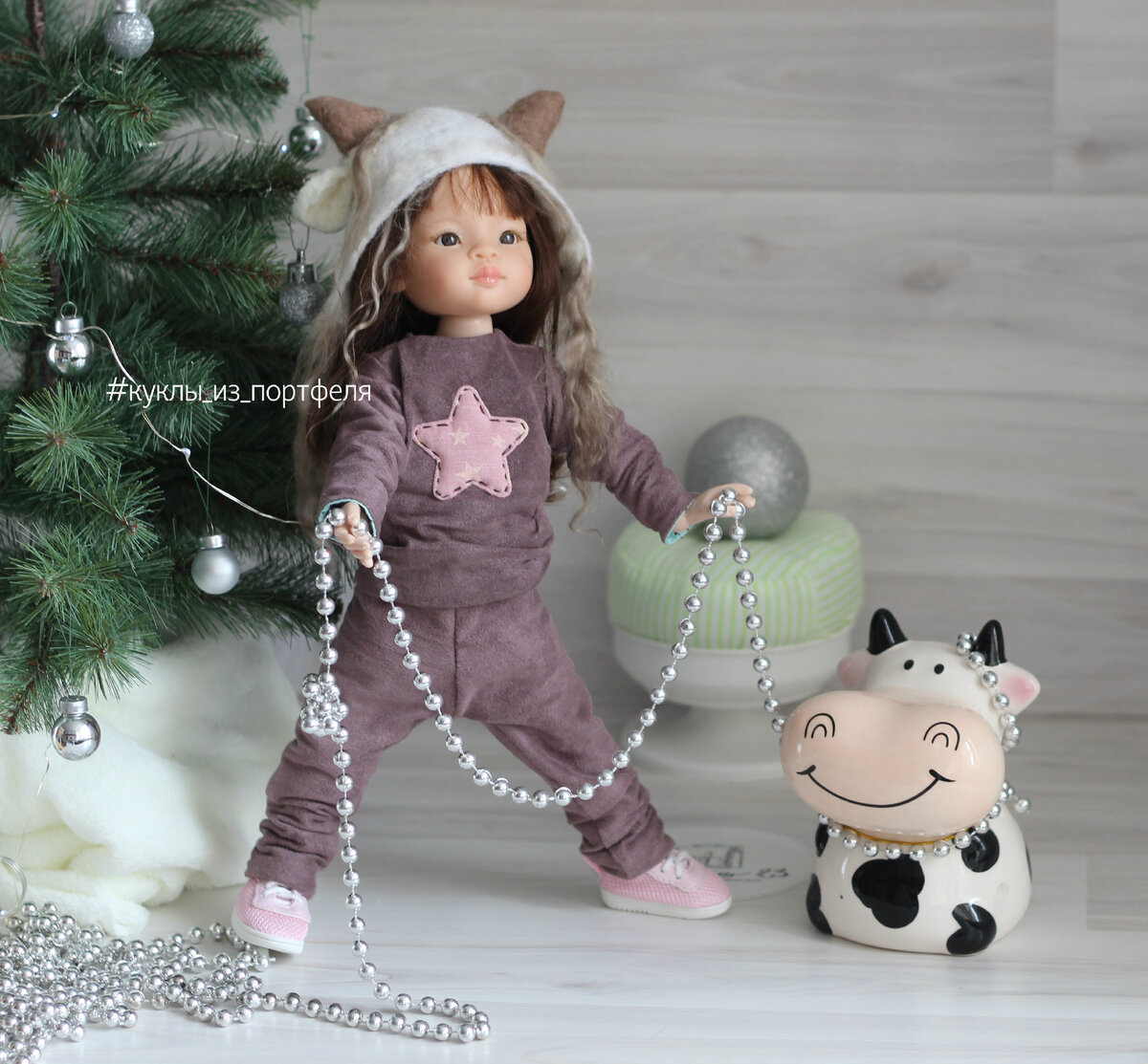 Кукла ПАОЛА РЕЙНА с именем МАЛИ на шарнирном теле ZAPF