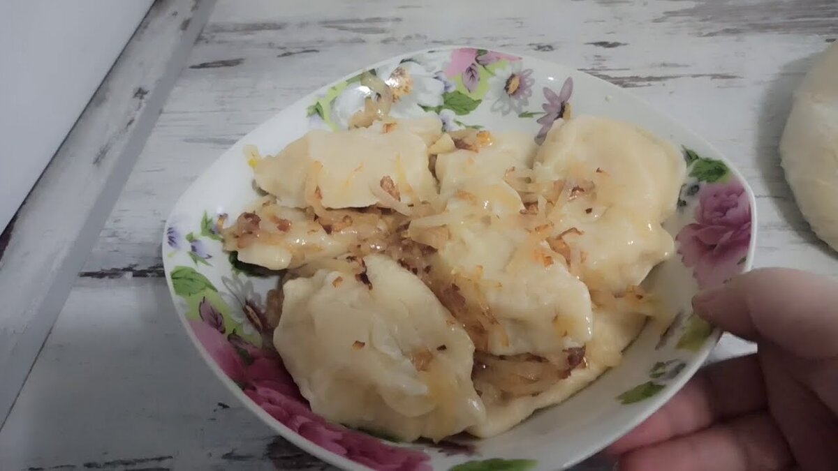 вареники с картошкой