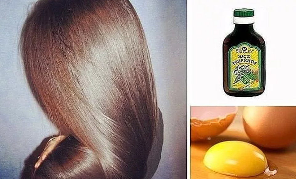 Маска для волос. Масло для волос. Маска для волос с репейным маслом. Маска для волос с репейным маслом и яйцом.