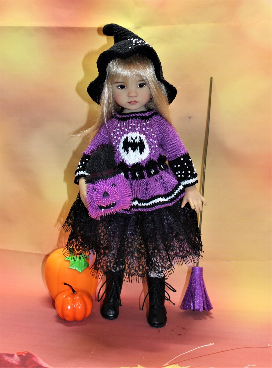 Ведьмочка Little darling, автор куклы Дианна Эффнер. Наряды моей задумки и исполнения.