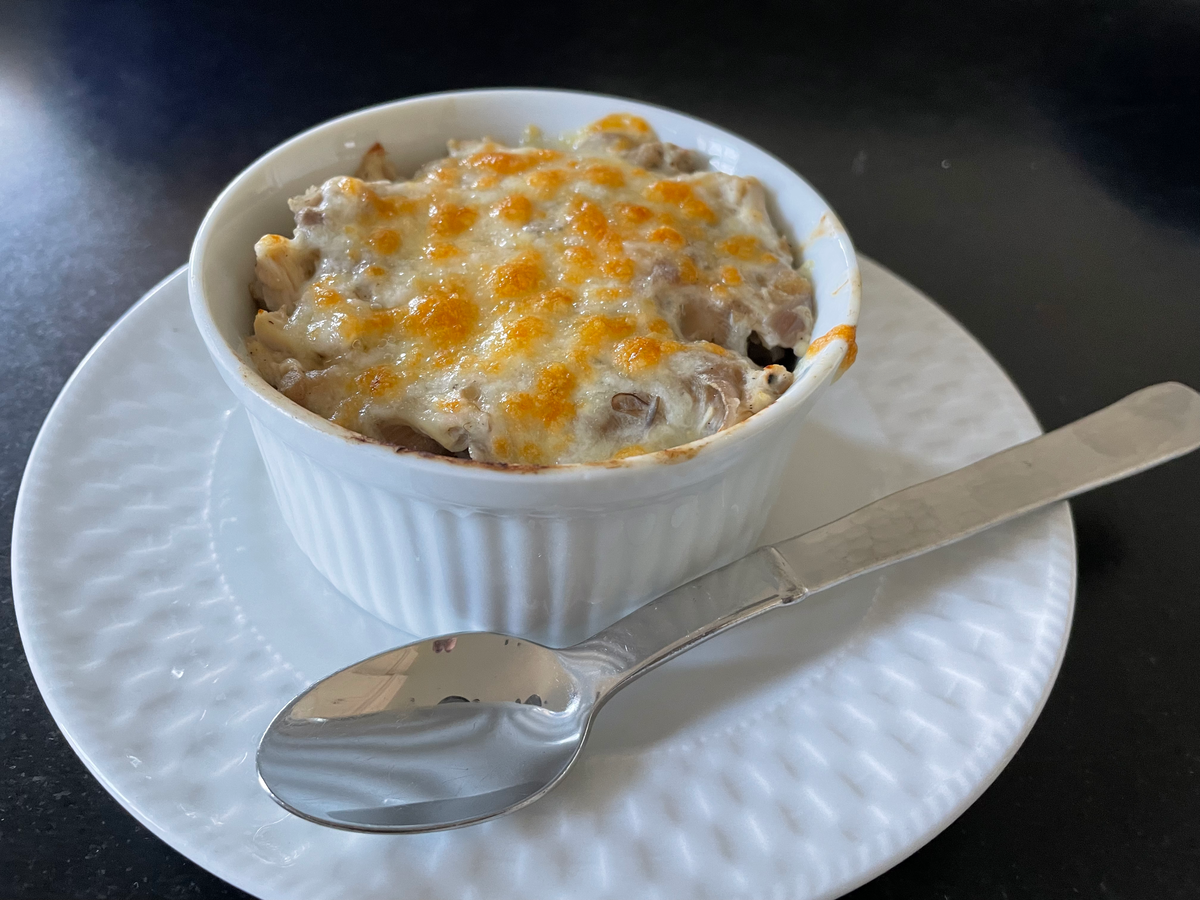 Здоровый Жульен с грибами