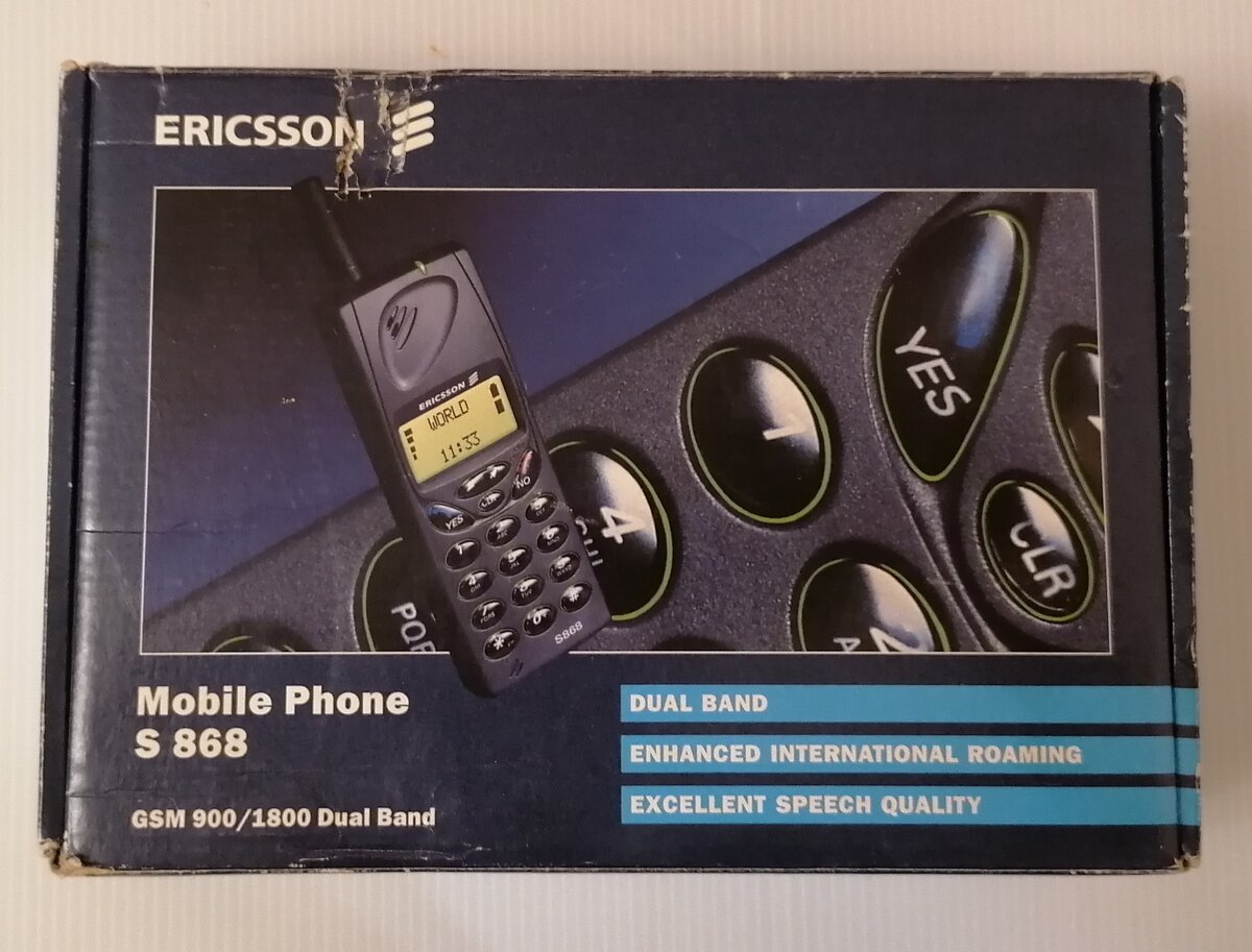 Вот она, волшебная коробка с телефоном внутри! 