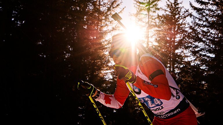    Канадский биатлонист.