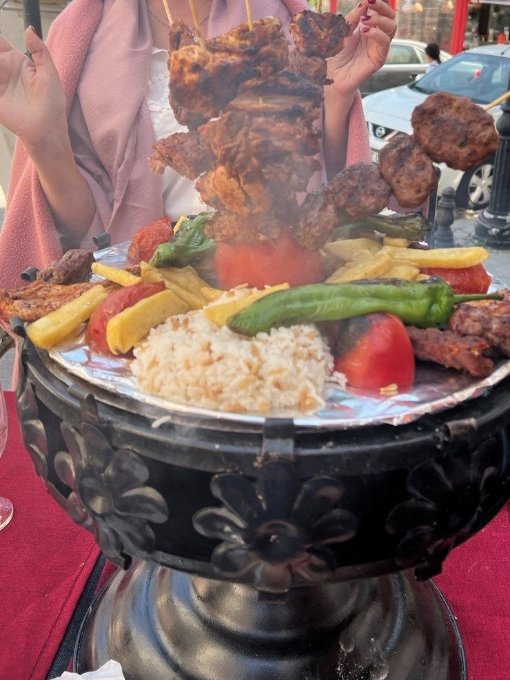 Кебаб в Стамбуле. Поездка в Турцию