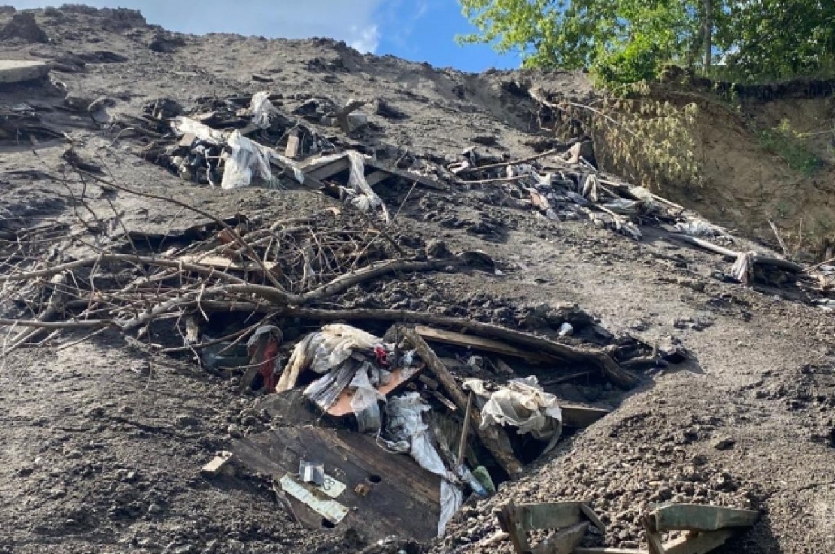    В Тюмени после проверки прокуратуры берег Туры очистили от мусора