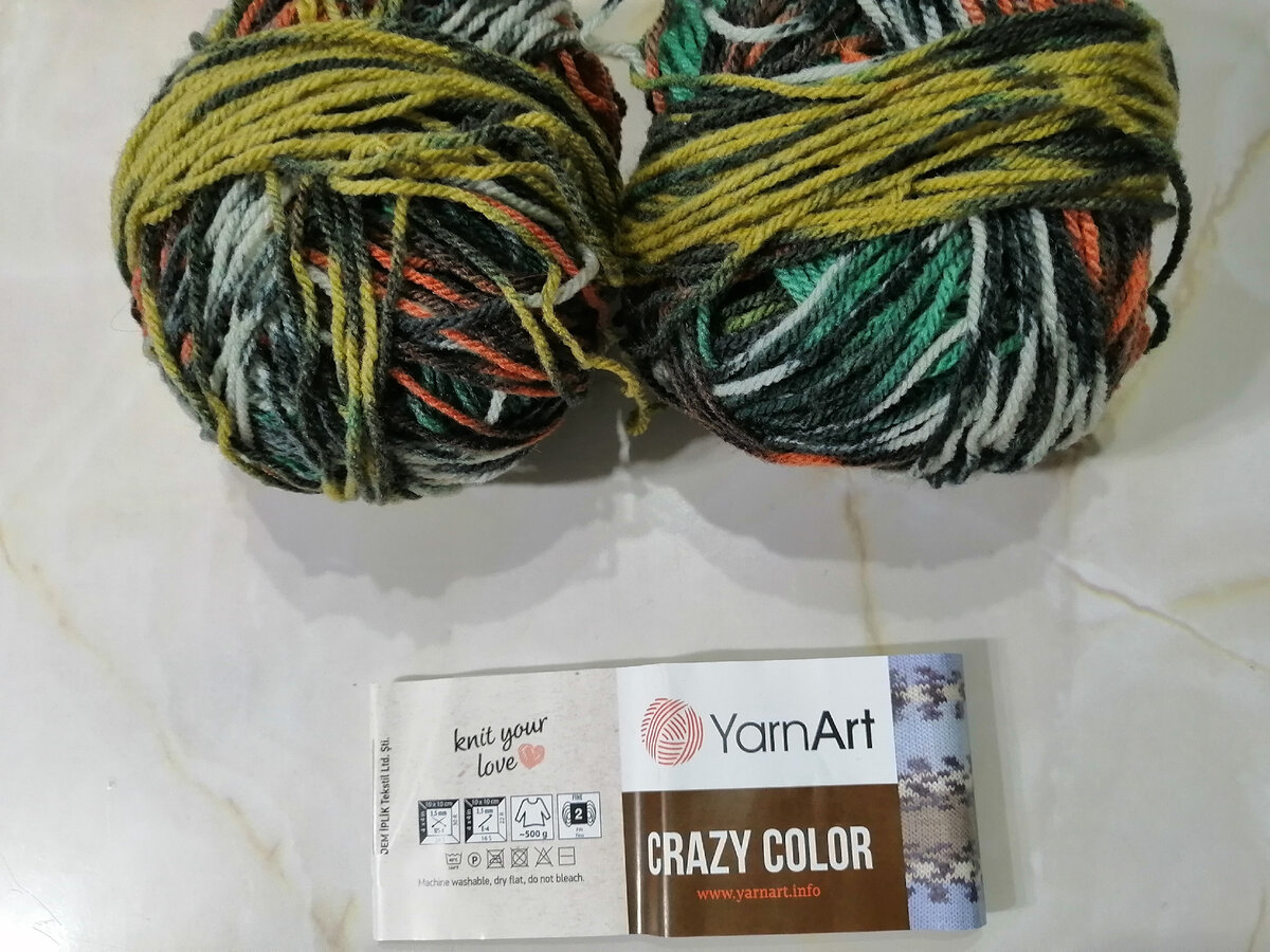 Схема составлена автором канала "Вязаные изделия"