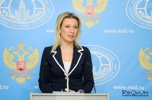    Мария Захарова Дарья Антонова © ИА REGNUM