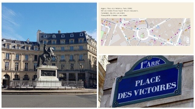 Фото Площадь побед с картой улиц