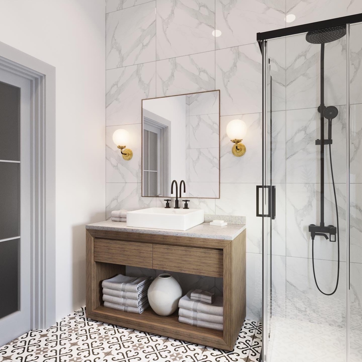 Визуализация санузла 5,6 м2