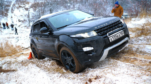 Даже дорогая современная иномарка Land Rover может показать результат на ЦАРЕ ГОРЫ