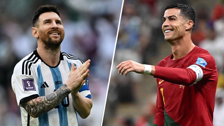    Лионель Месси и Криштиану Роналду.