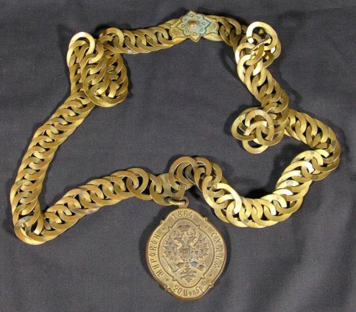 отличительный знак судей Российской империи