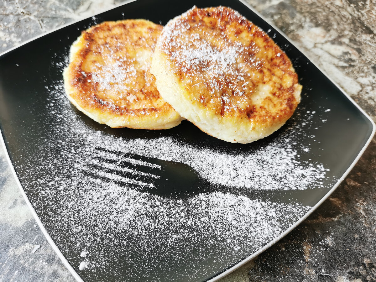 Сырники классические пышные на сковороде