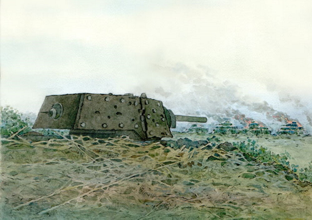 Подвиг колобанова рисунок