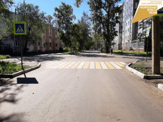     Восемь улиц с социальными объектами отремонтировали в Комсомольске. ФОТО: администрация Комсомольска