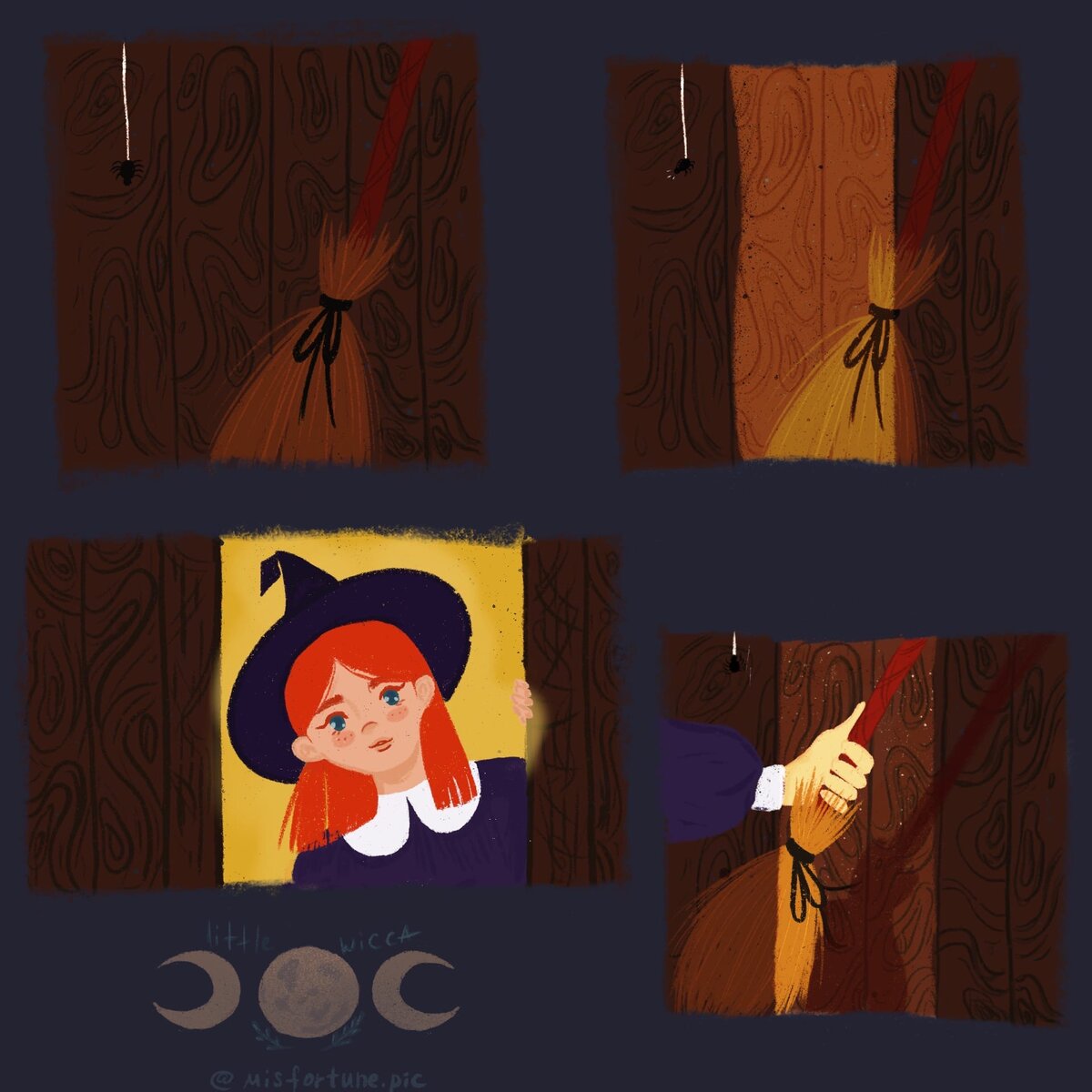 Моя девочка-ведьмочка