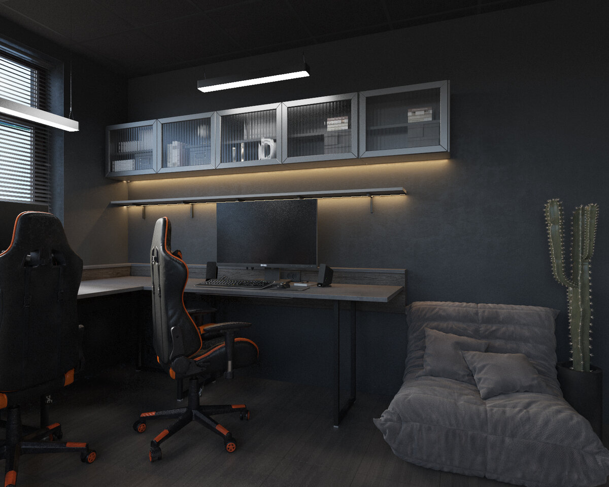 Проект 3Д интерьеров офисных помещений. Работа выполнена дизайн-студией @dsgn.tmn. Тюмень.