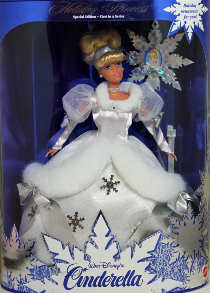 Барби Золушка Новогодняя коллекция Дисней 1996г. - Disney Holiday Barbie Princess Cinderella https://cdolls.ru/kukla-barbie-cinderella-holiday-princess-barbi-zolushka-prazdnichnaja-princessa-disneja.html