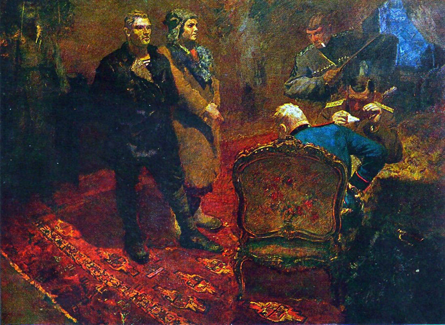 Борис Иогансон. Допрос коммунистов.