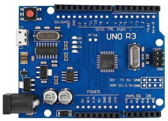 Внешний вид контроллера Ардуино Arduino UNO