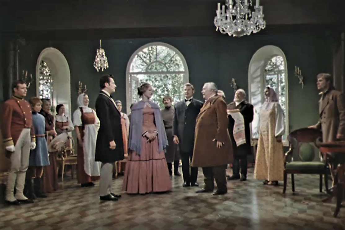 Кадр из телеспектакля "Нахлебник" (1971)