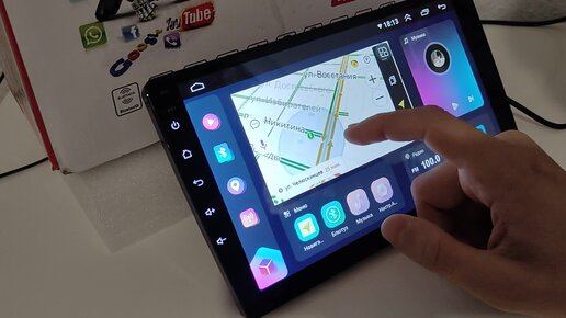 Крутой лаунчер для андроид магнитолы с навигатором на главном экране ...