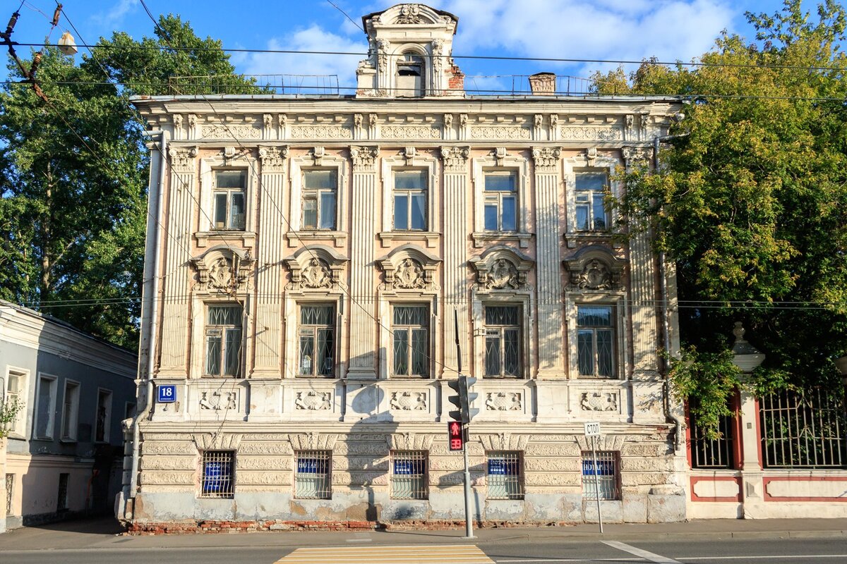 Усадьба Мараевых на Старой Басманной