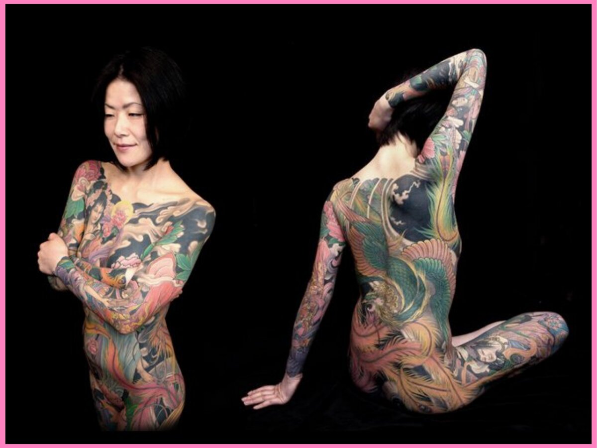 голая японка с татуировками фото 82