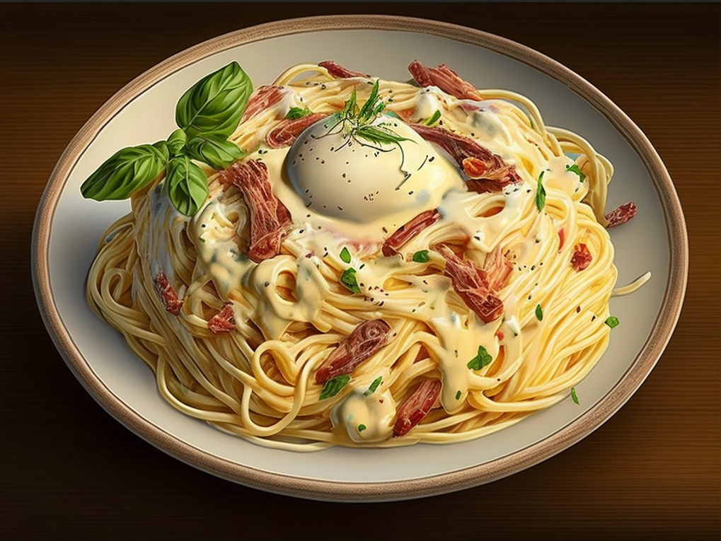 Паста карбонара «Pasta alla carbonara» рецепт – Итальянская кухня: Паста и пицца. «Еда»