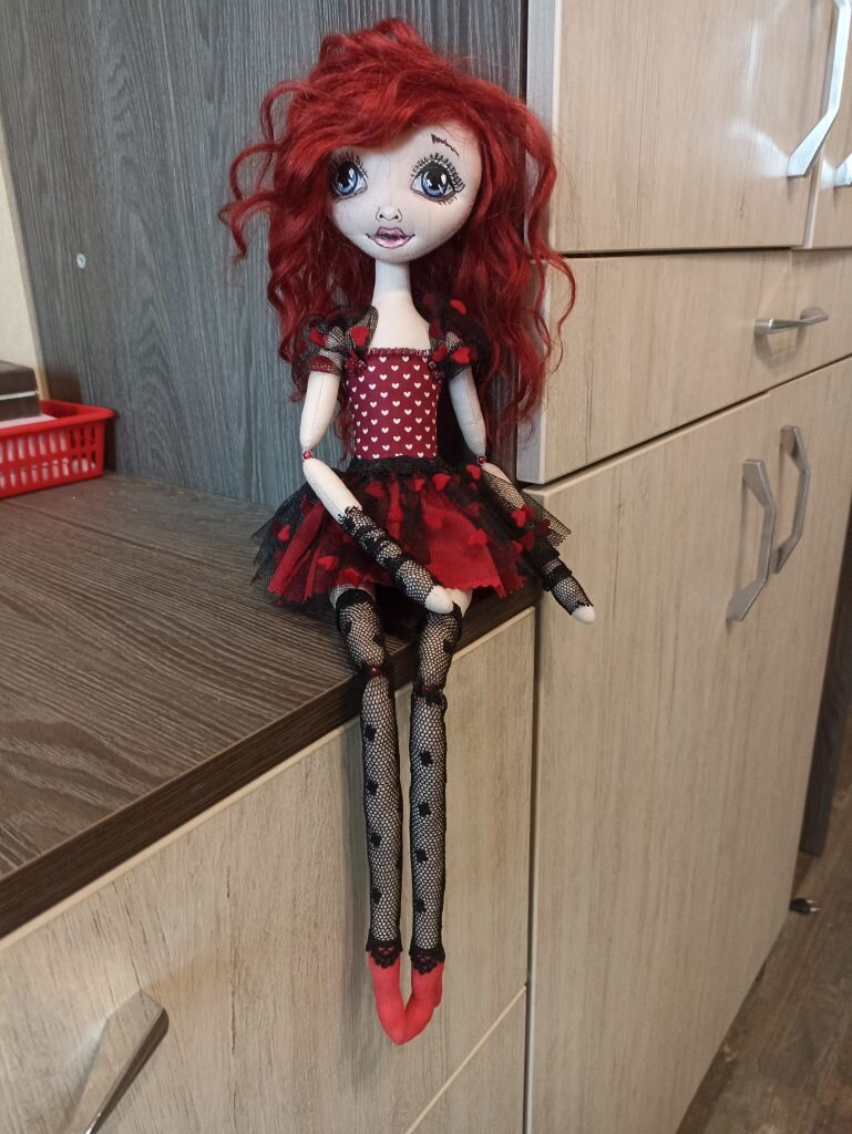 Текстильная кукла своими руками