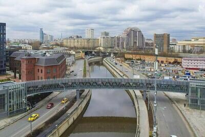   Мостовое сооружение в Москве © Telegram-канал Сергея Собянина