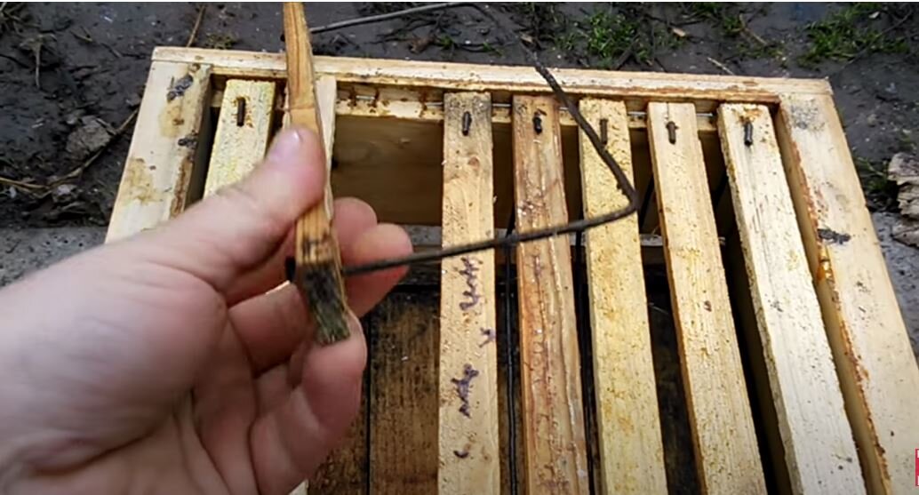 Рамки с проволки для альпийского улья