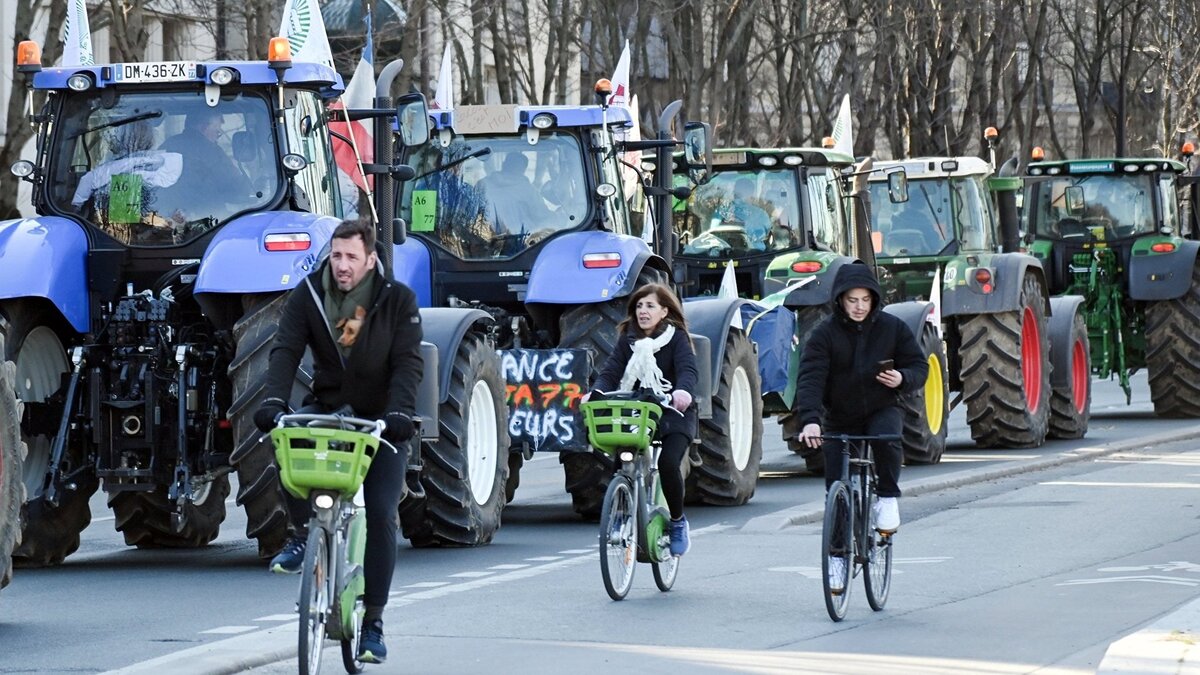   Протесты в Париже© РИА Новости . Алексей Витвицкий