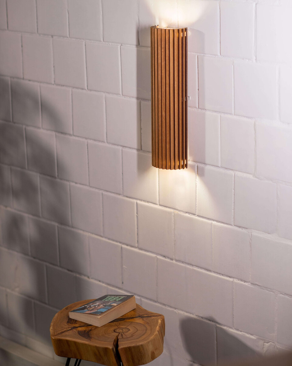 На фото: ROTOR Wall Lamp Vertical