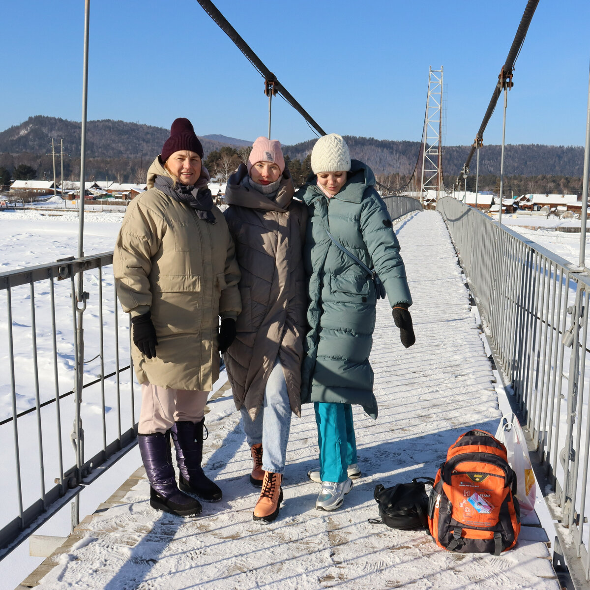 Фото на мосту