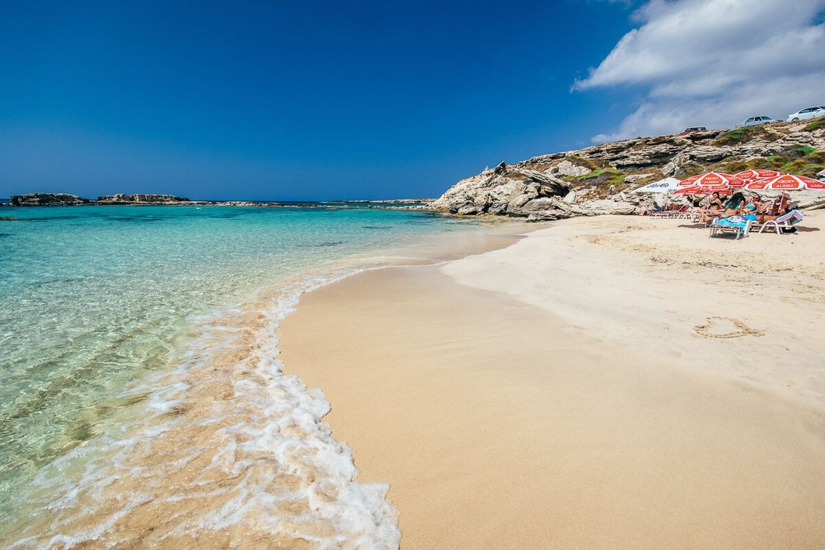 Пляж Лонг Бич Северный Кипр