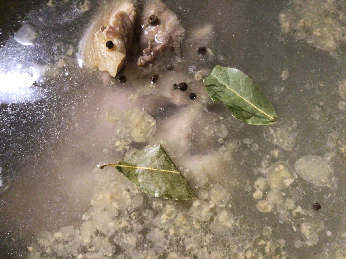  Процесс варки мяса.